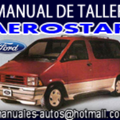 Manual De Reparacion Ford Aeroestar 1992 1993 1994 1995 1996 1997