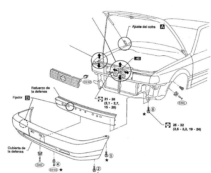 Manual Reparacion Nissan Tsuru 1992 1993 1994 1995 1996 1997 