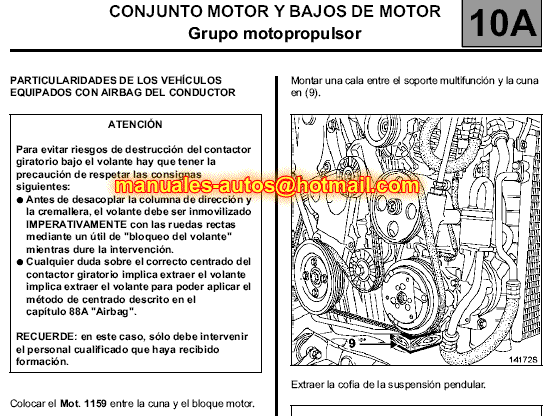 Renault Clio 2 2004 2005 mecanica