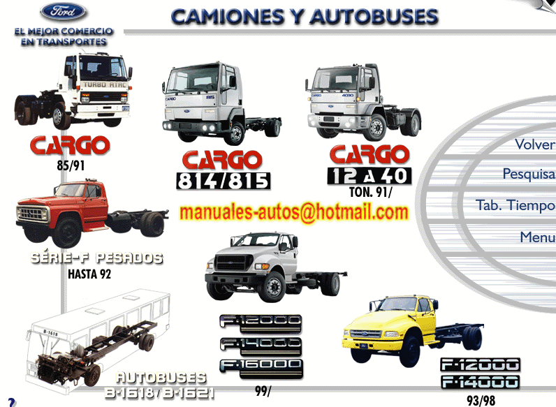 manual de reparacion de autobuses cargo