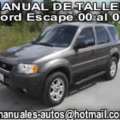 Manual De Servicio ford escape 2003