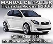 Owners Manual Hyundai Accent 2006