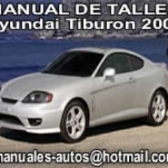 manual de talle hyundai tiburon 2006