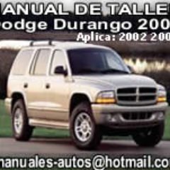 manual de taller Dodge durango 2001 02 03