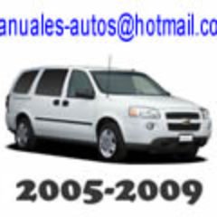 Chevrolet Uplander 2005 2006 2007 2008 2009 Manual De Reparacion Mecanica y Taller