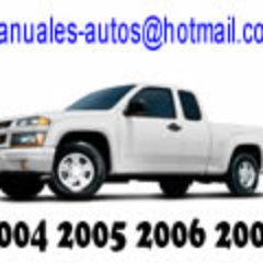 Manual De Mecanica Chevrolet Colorado 2004 2005 2006 2007