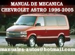 Chevrolet Astro Van 1996 1997 Manual De Reparacion y Taller