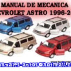 Chevrolet Astro Van 2002 Manual De Reparacion y Taller